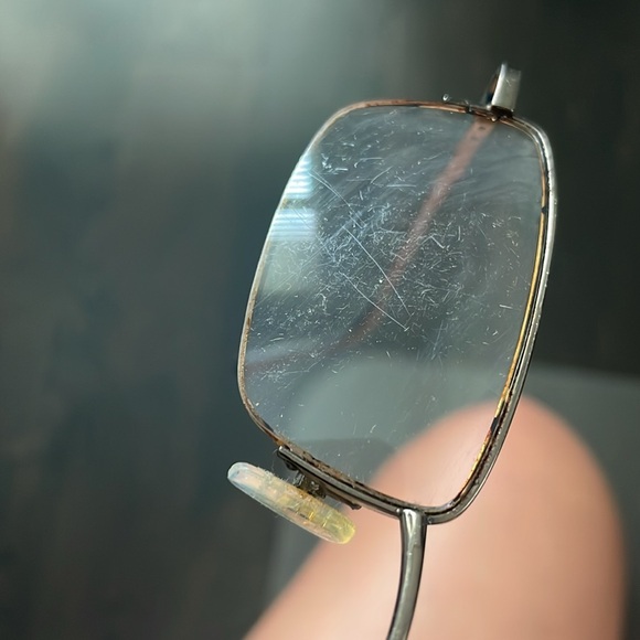 Dr. Dean Edell power +1.25 titanium half rim eyeglasses readers - Picture 11 of 15